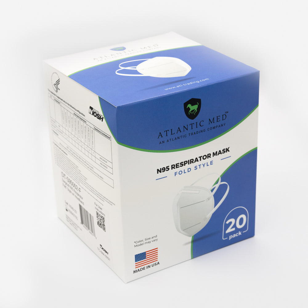 
                  
                    N95 Respirator Masks (20/box)
                  
                