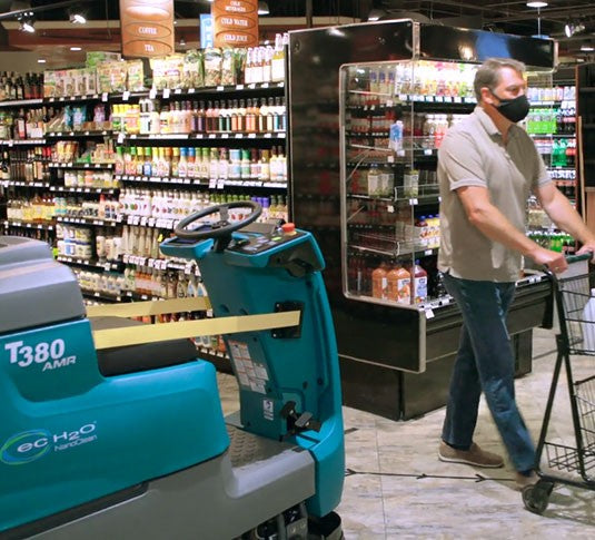 
                  
                    Robotic Floor Scrubber
                  
                