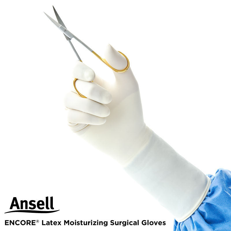 ENCORE® Latex Moisturizing Surgical Gloves (200cs)